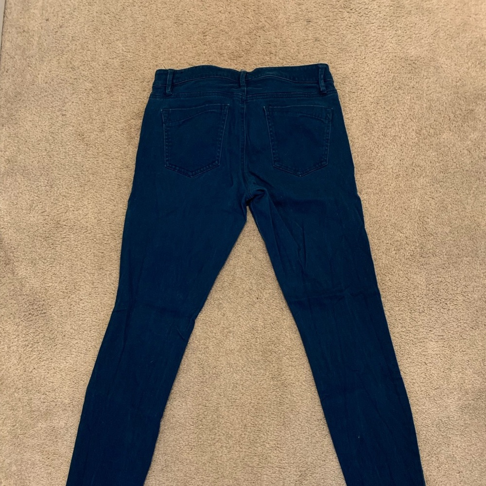 Express, Size 6, skinny chinos. No stains EUC “Blue pair only”